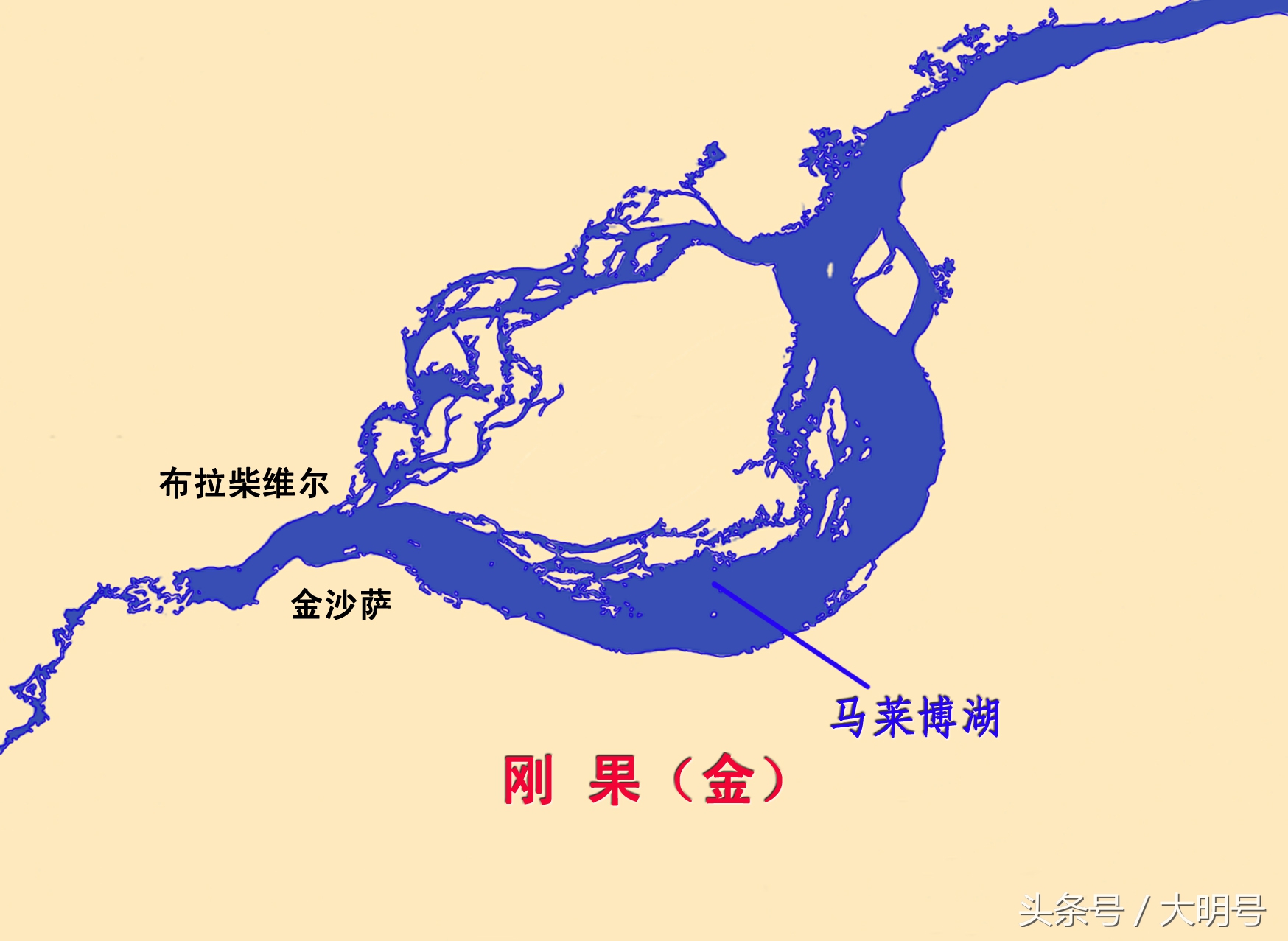 非洲面积第二大国刚果(金)海岸线为何仅37km?