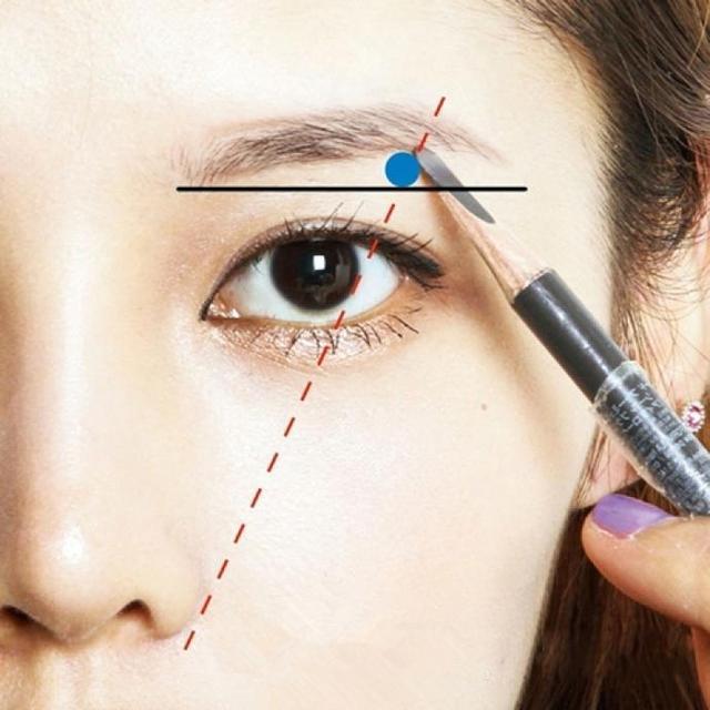 眉毛总画不好往下耷拉,眉毛总是画不好直眉