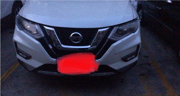 江淮和悦追尾图片,日产奇骏撞车测试