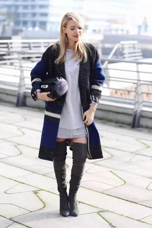 oversize微胖穿搭春季,这个春天一定要买条绿裤子