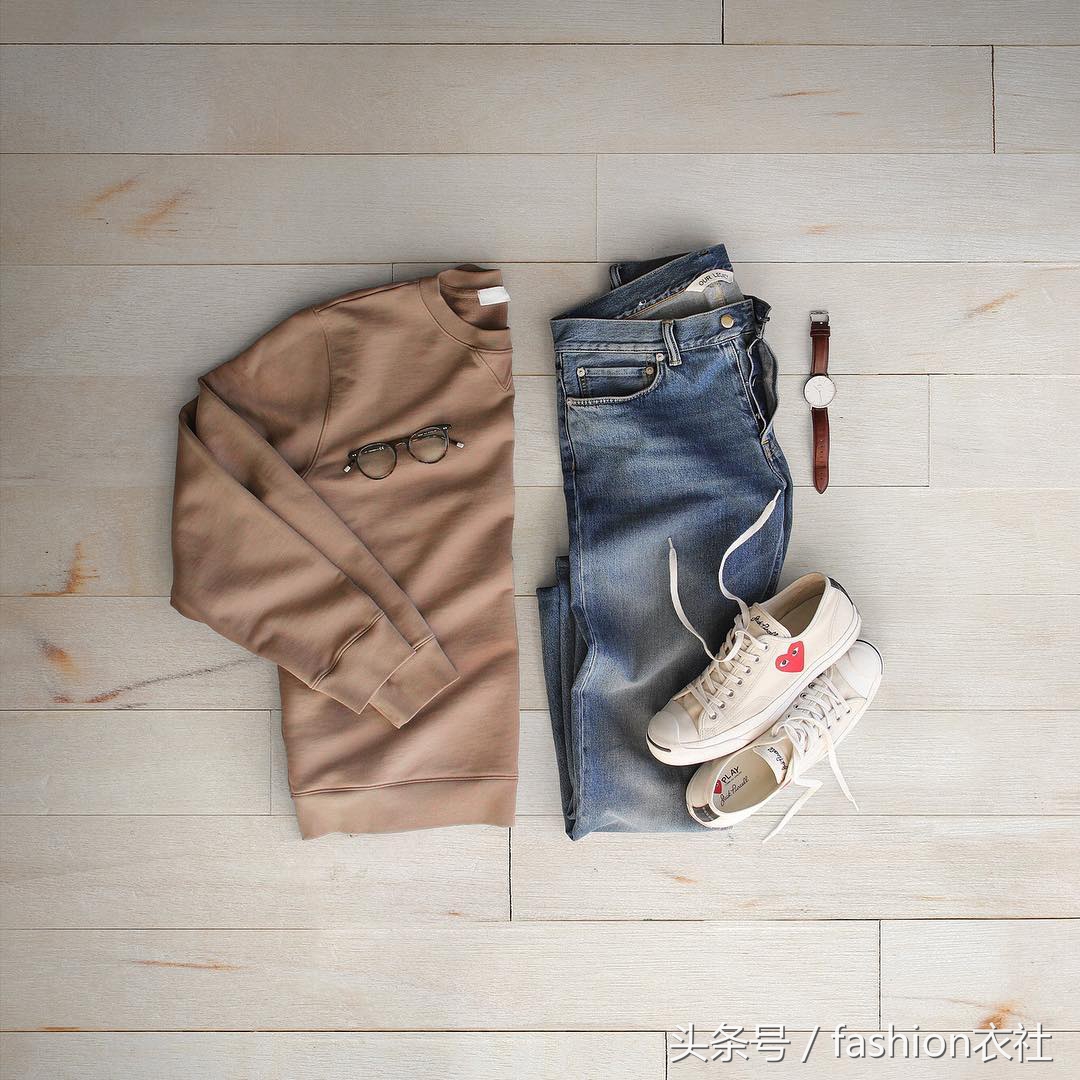 干净约会穿搭,干净简单穿搭男