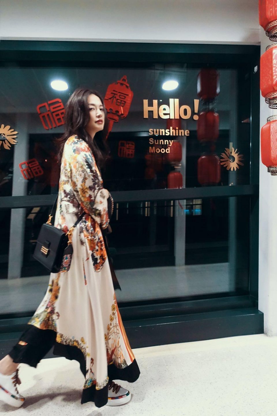 姚晨etro时装发布会,姚晨etro走秀视频