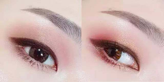 内双单眼皮眼妆画法新手淡妆,单眼皮淡妆眼妆的画法步骤