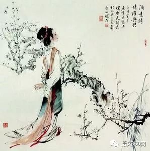 她借酒消愁：怎一个愁字了得；却醉词发问：知否？应是绿肥红瘦