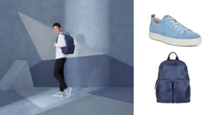 ecco蓝色皮,eccoindigo