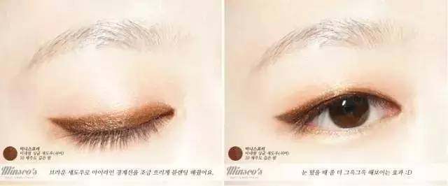 内双单眼皮眼妆画法新手淡妆,单眼皮淡妆眼妆的画法步骤