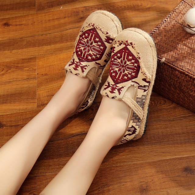 草编鞋底,适合夏天穿的草编鞋
