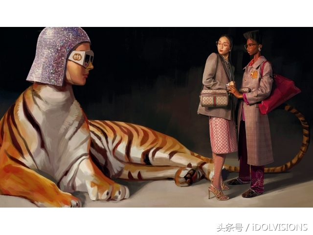 萌狗当家Gucci时髦迎新年