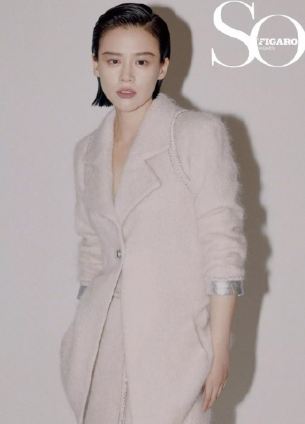 马思纯时装周,马思纯西装背头出席巴黎时装周