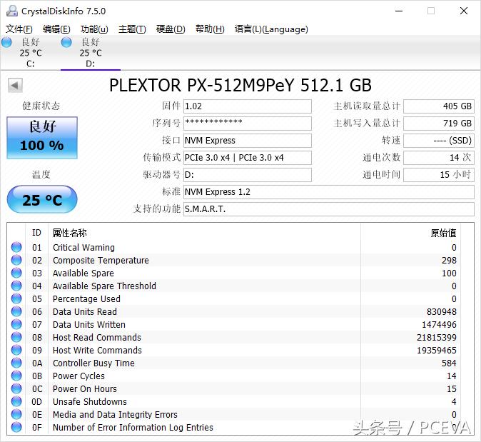 浦科特固态硬盘128g是几颗颗粒,浦科特px512m9pey评测