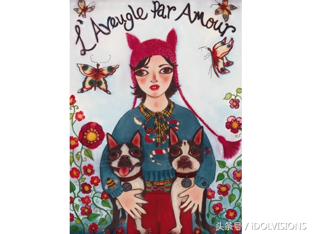 萌狗当家Gucci时髦迎新年