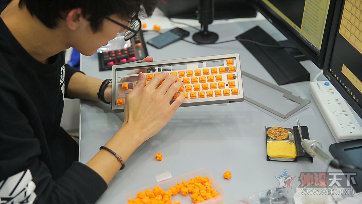 自己做机械键盘教程,手工吃鸡键盘