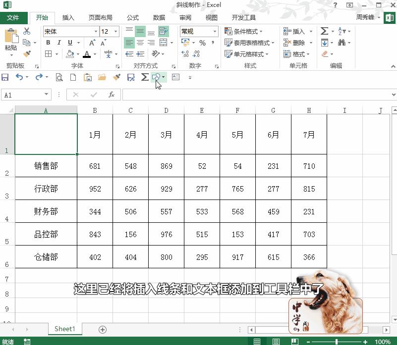 各种各样表头,最简单的表头