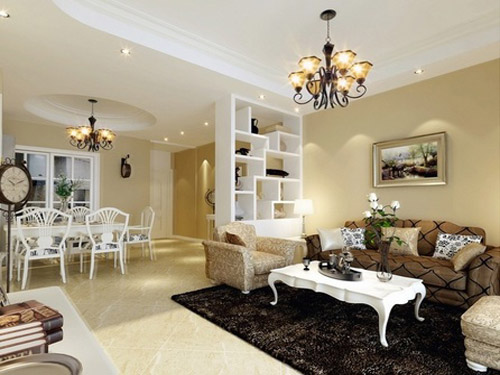 客厅储物柜上摆什么大气上档次,客厅多格储物柜靠墙