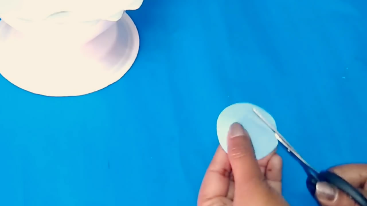 一次性纸盘花篮,diy手工制作实用花篮