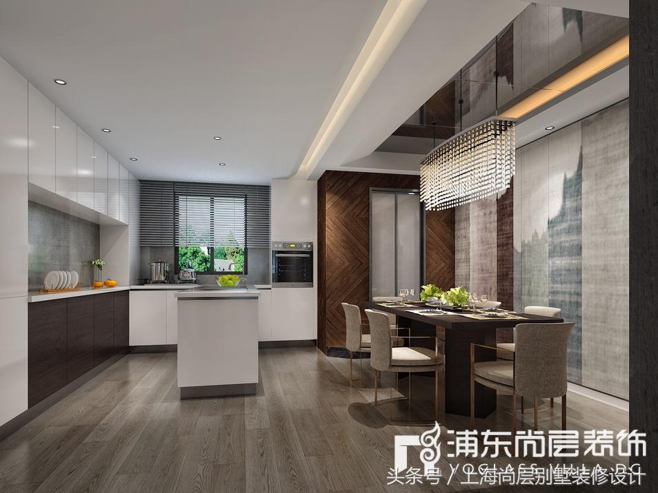 上海90平方现代简约花园效果图,东方城市花园140平装修