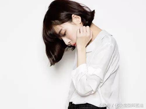 韩式泡面头短发,内扣短发适合什么颜色