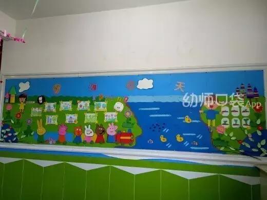 幼儿园班级主题墙布置简单大方,小学新学期新气象主题墙