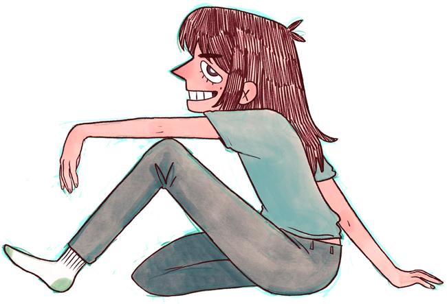 韩国插画师negrim的插画作品,插画师hana美食插画