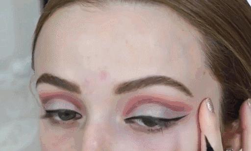 截断式眼妆提亮笔双头,截断式轻欧美眼妆不用遮瑕