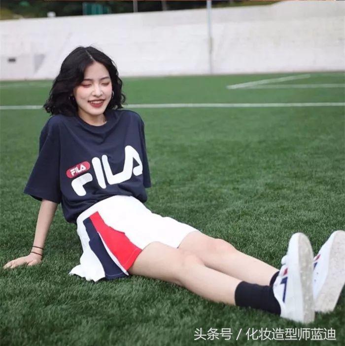 韩式泡面头短发,内扣短发适合什么颜色