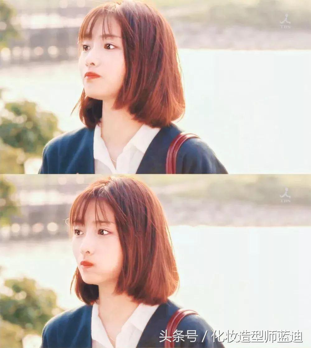 刘海空气感发型,空气刘海撩汉