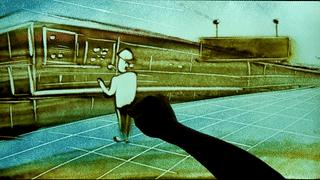 新时代沙画作品,成都沙画视频