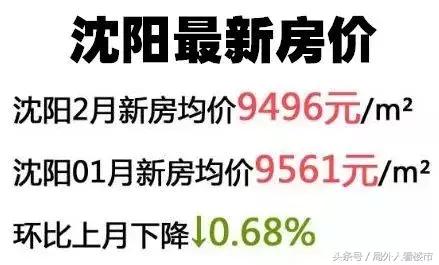 沈阳2月房价环比涨幅,2021年沈阳房价趋势新房
