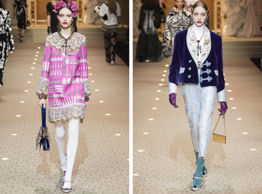 跟着王子凯”和“公主迪”看完这场杜嘉班纳大秀，你绝对不后悔