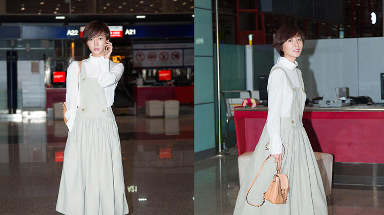 属于裙子和双肩包的惬意时光！