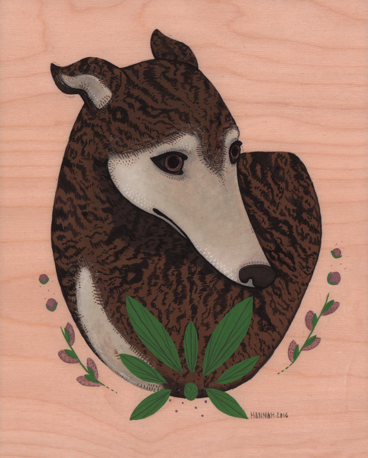 韩国插画师negrim的插画作品,插画师hana美食插画