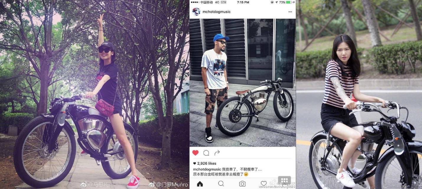 大黑牛李晨最喜欢骑的是它,集颜值和科技于一身的门罗Munro2.0