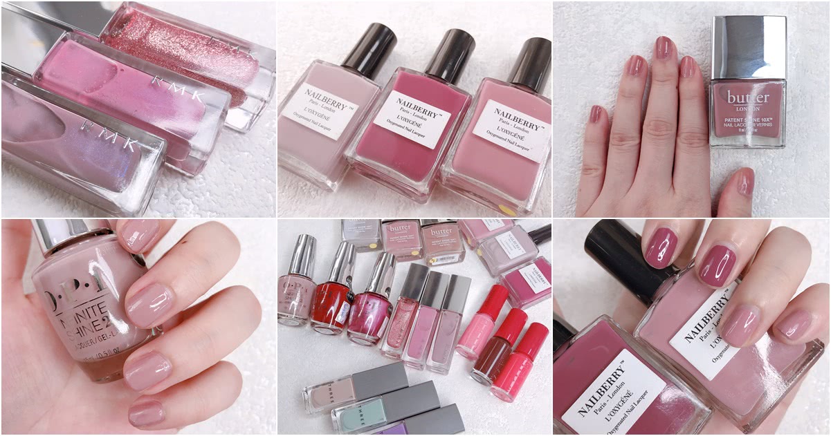 手黑适合什么纯色指甲油,好看又显白的指甲油推荐