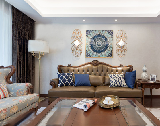 这种欧式低调奢华不落俗套!无锡协信未来城116㎡,三室硬装10万