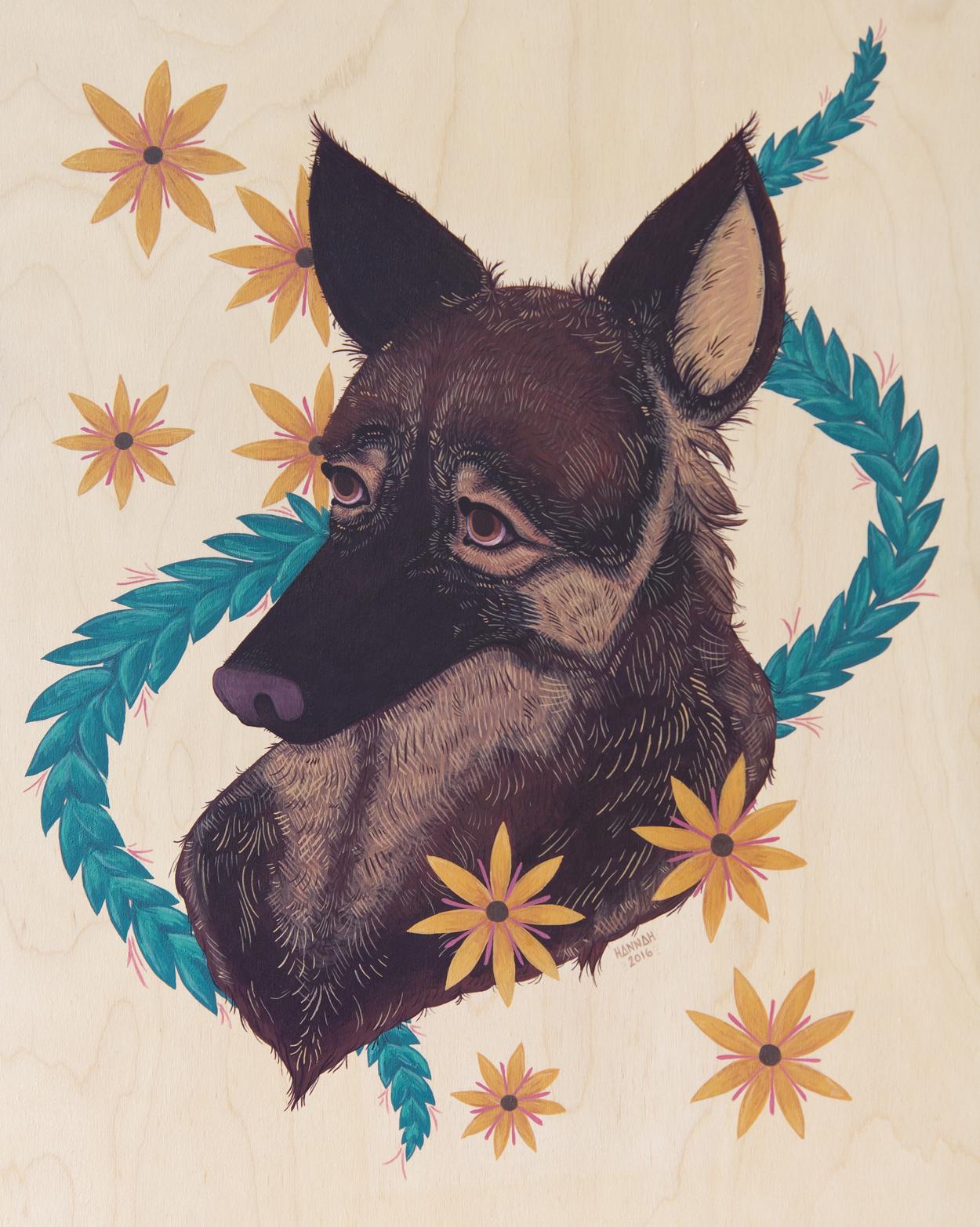 韩国插画师negrim的插画作品,插画师hana美食插画