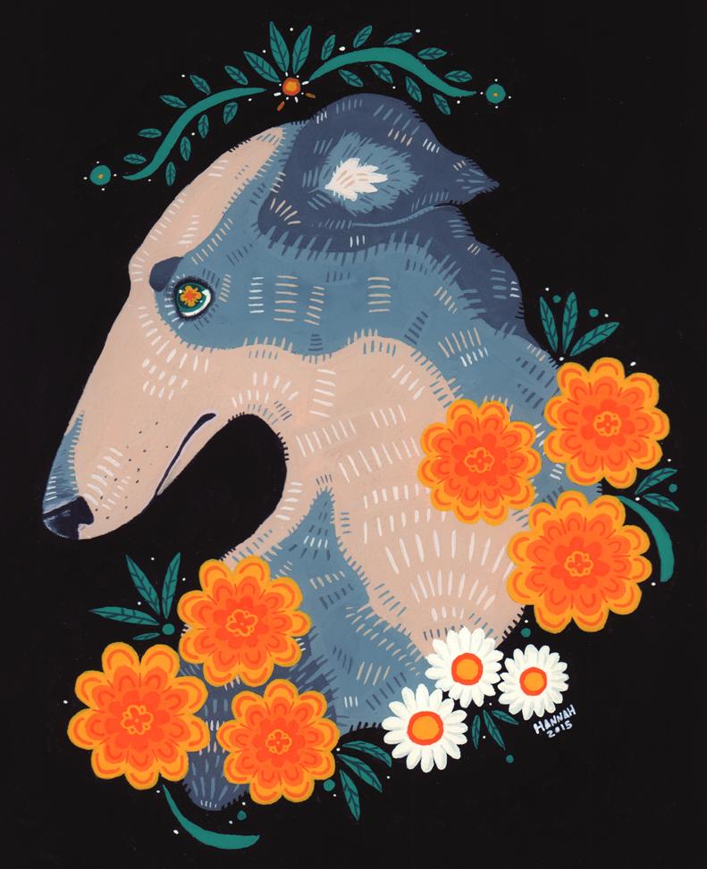 韩国插画师negrim的插画作品,插画师hana美食插画