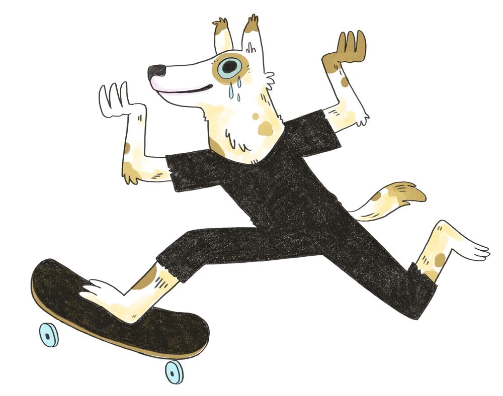 韩国插画师negrim的插画作品,插画师hana美食插画