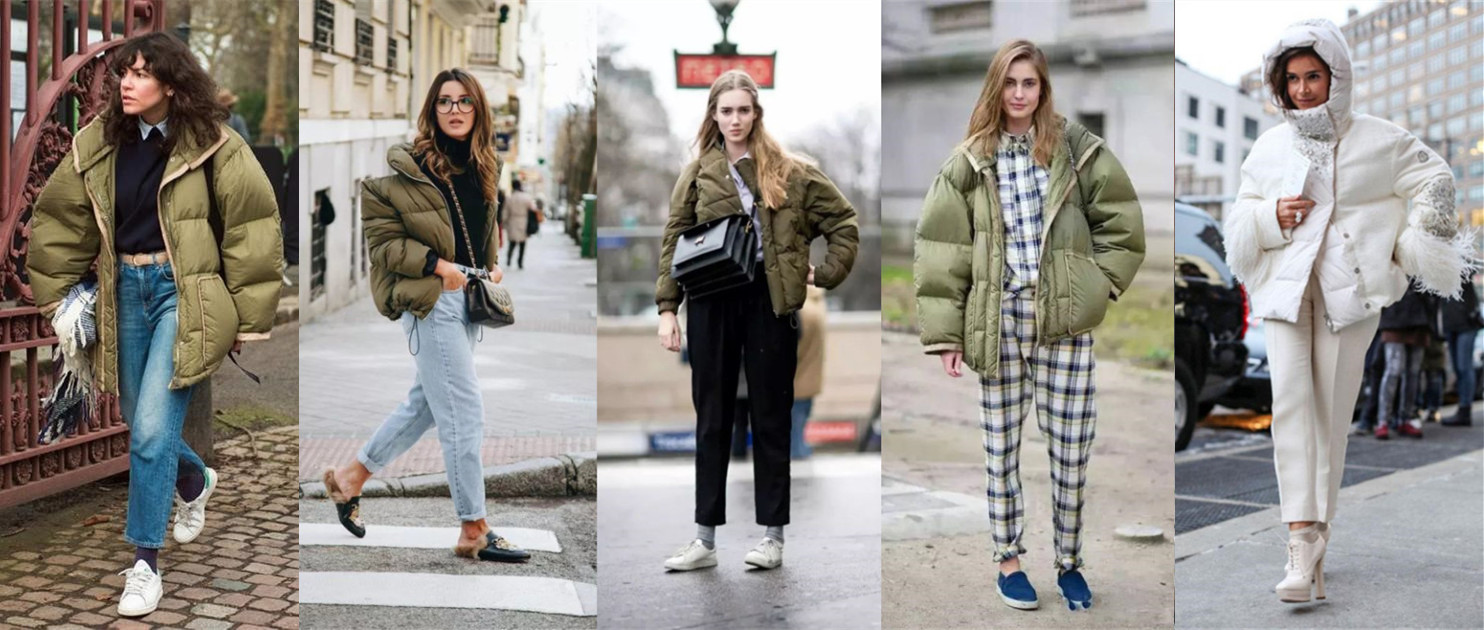 短款羽绒服的“时尚革命”，轻松告别“土肥圆”