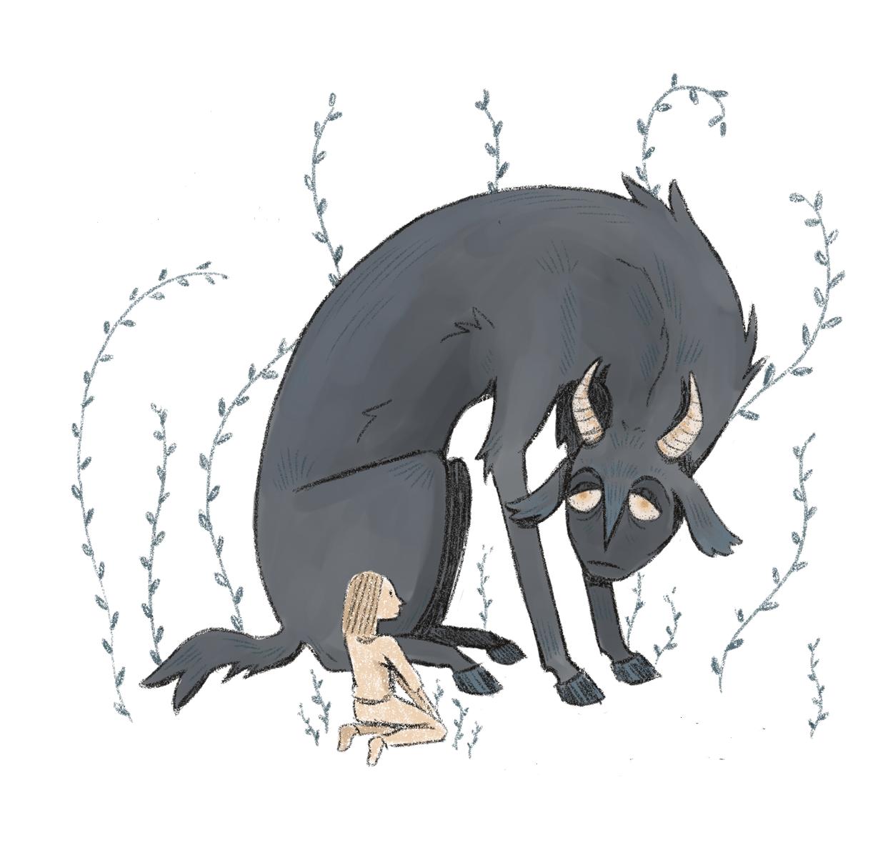 韩国插画师negrim的插画作品,插画师hana美食插画