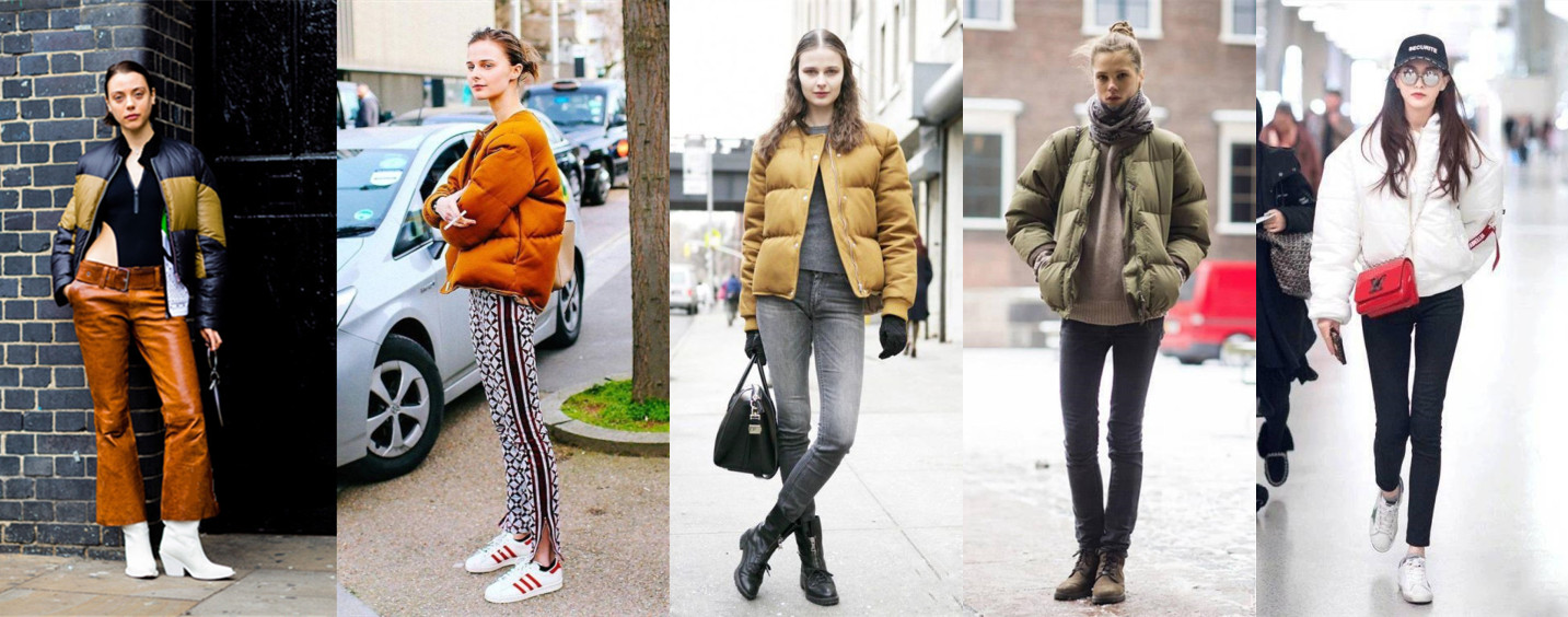 短款羽绒服的“时尚革命”，轻松告别“土肥圆”