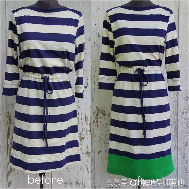 衣服太短了容易露肚子怎么办,衣服又宽又长怎么改造小技巧