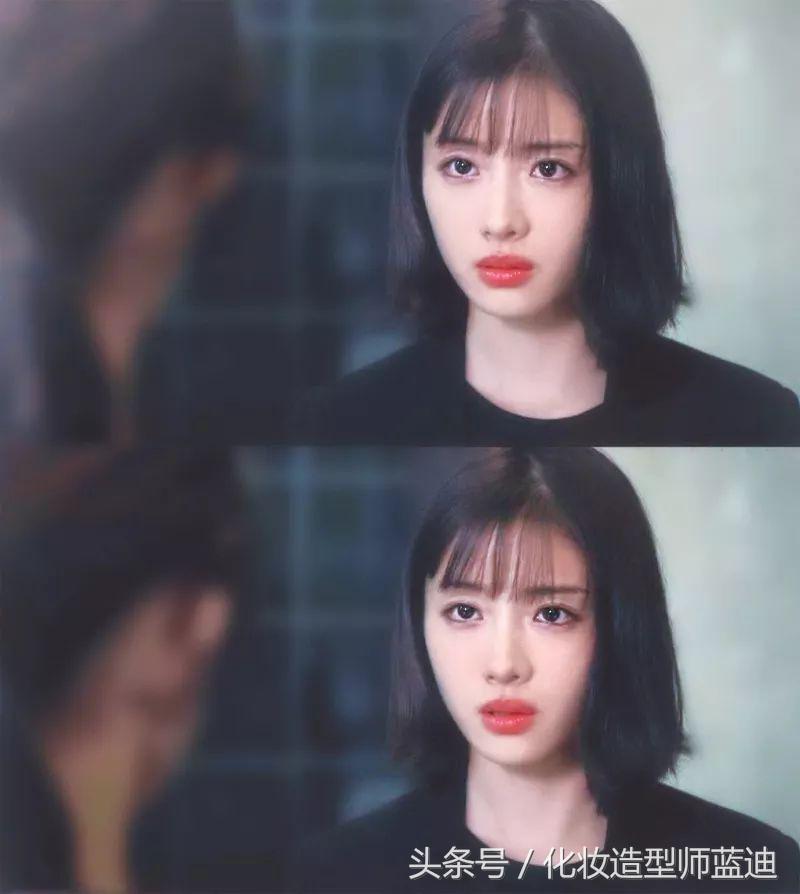 刘海空气感发型,空气刘海撩汉