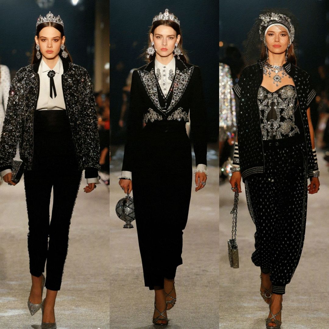 跟着王子凯”和“公主迪”看完这场杜嘉班纳大秀，你绝对不后悔