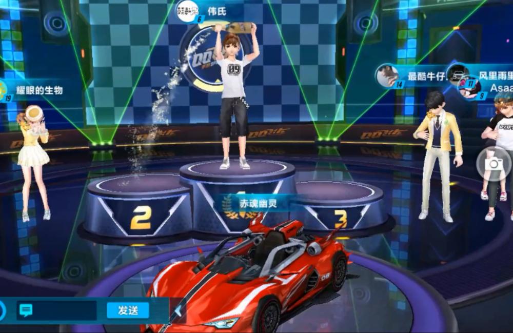 qq飞车手游小橘子开的车,qq飞车手游小橘子立牌图片