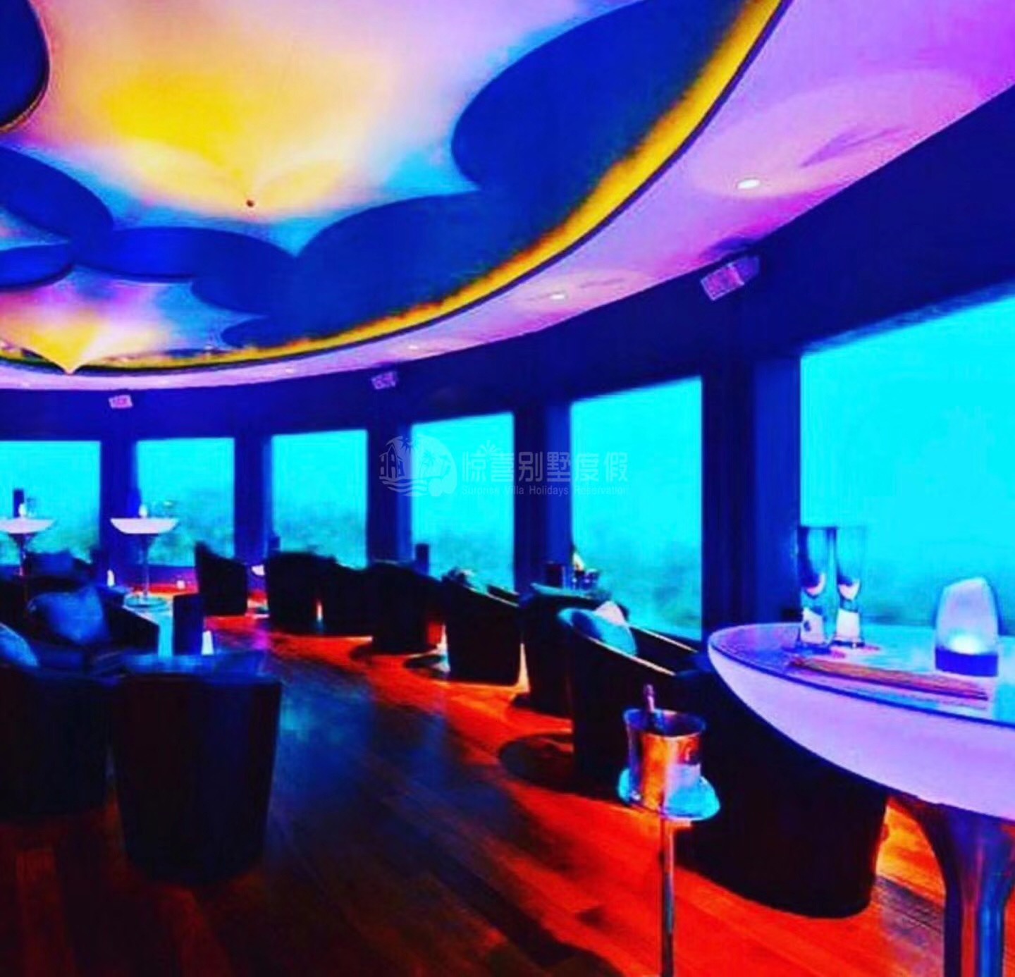 马尔代夫法式水上餐厅,马尔代夫海底餐厅视频