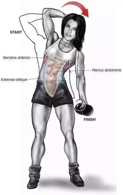 10个高效腹肌动作,10个高效腹肌锻炼方法