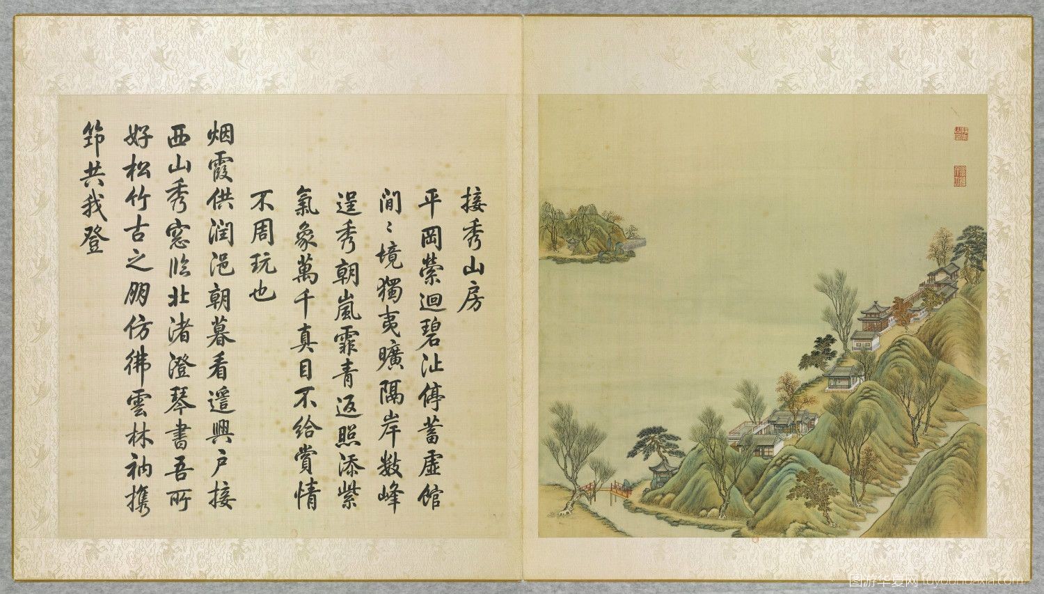 圆明园各个景点的复原图,图游华夏