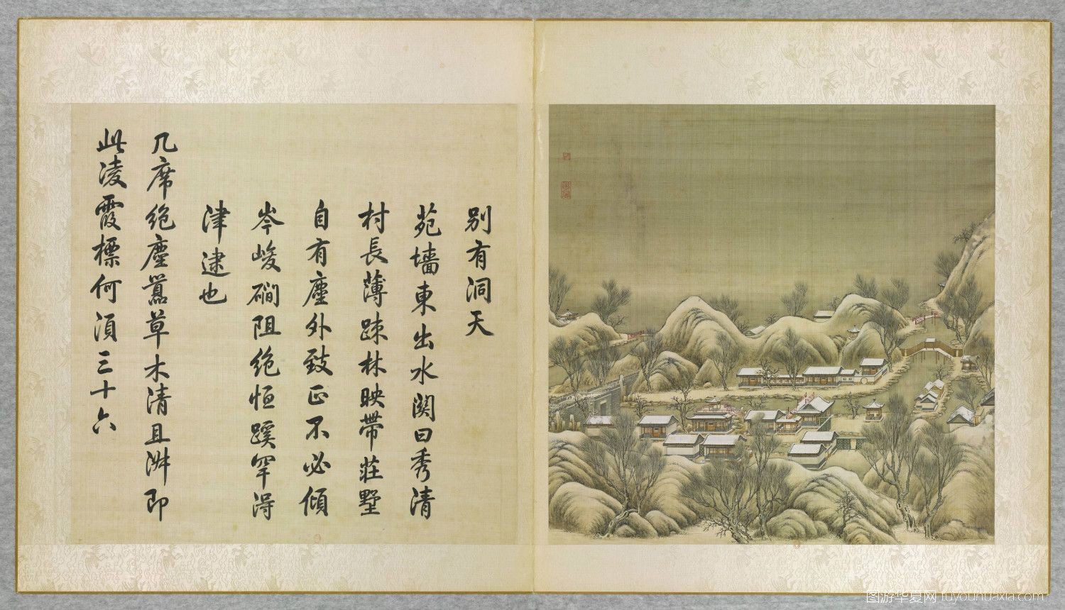 圆明园各个景点的复原图,图游华夏