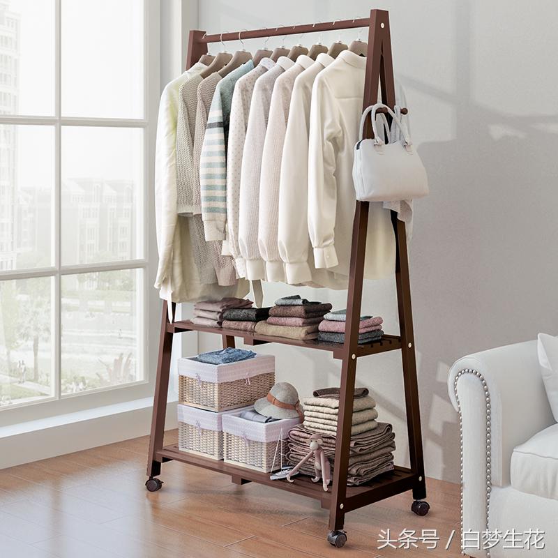 衣帽架收纳效果图大全,实用收纳衣帽架整理空间