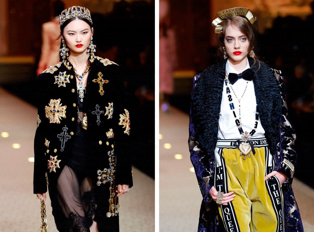 跟着王子凯”和“公主迪”看完这场杜嘉班纳大秀，你绝对不后悔